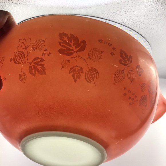 Pink Gooseberry Cinderella 4 Bowl Nesting Complete Set, 1957 - Picture 7 of 14